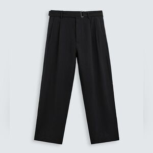 Zara Pleated Trousers With Belt